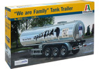 Italeri CLASSIC TANK TRAILER "We are family" (1:24)
