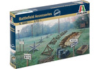 Italeri diorama - WWII BATTLEFIELD ACCESSORIES (1:72)