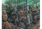 Italeri figurky - WWII -GERMAN ELITE TROOPS (1:72)