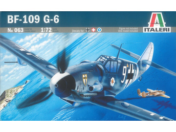 Italeri Bf-109 G-6 (1:72) Italeri Bf-109 G-6 (1:72) / IT-0063