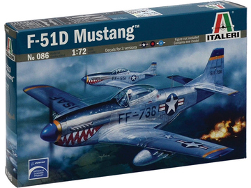 Italeri P-51D Mustang (1:72) Italeri P-51D Mustang (1:72) / IT-0086