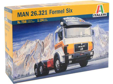 Italeri MAN 26.321 Formel Six (1:24) Italeri MAN 26.321 Formel Six (1:24) / IT-0756