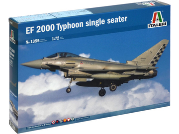 Italeri EF-2000 Typhoon Single Seater (1:72) Italeri EF-2000 Typhoon Single Seater (1:72) / IT-1355