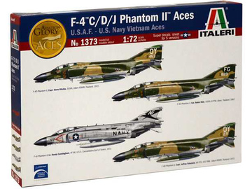 Italeri F-4 C/D/J Phantom II ACES USAF-US Navy Vietnam (1:72) Italeri F-4 C/D/J Phantom II ACES USAF-US Navy Vietnam (1:72) / IT-1373