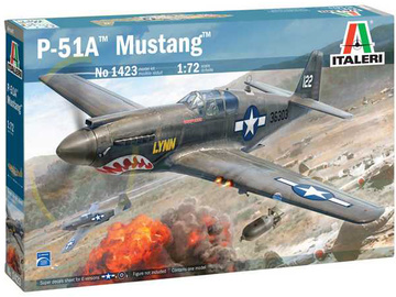 Italeri North American P-51A Mustang (1:72) Italeri North American P-51A Mustang (1:72) / IT-1423