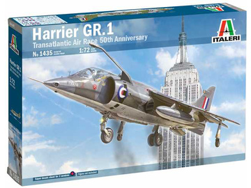 Italeri Harrier GR.1 Transatlantic Air Race 50. výročí (1:72) / IT-1435