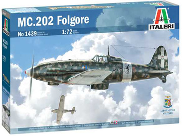 Italeri Macchi MC 202 Folgore (1:72) Italeri Macchi MC 202 Folgore (1:72) / IT-1439