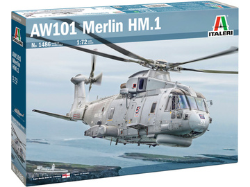 Italeri AW-101 Merlin HM.1 (1:72) Italeri AW-101 Merlin HM.1 (1:72) / IT-1486