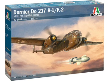 Italeri Dornier Do 217K with Fritz X (1:72) Italeri Dornier Do 217K with Fritz X (1:72) / IT-1488