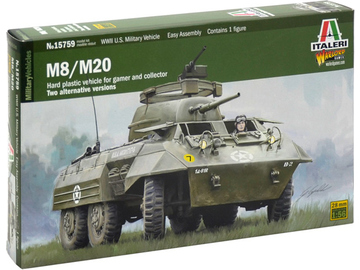 Italeri Wargames - tank M8 / M20 (1:56) / IT-15759