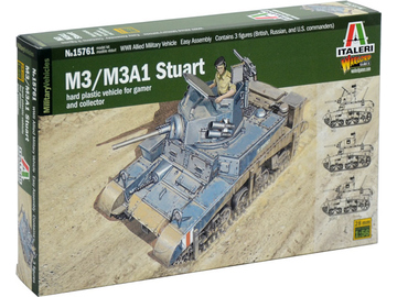 Italeri Wargames - M3/M3A1 Stuart (1:56) / IT-15761