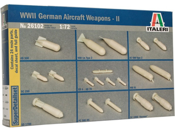 Italeri doplňky - WWII zbraně Luftwaffe (1:72) / IT-26102