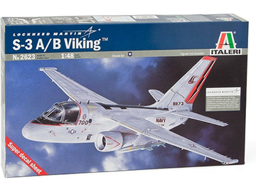 Italeri Lockheed S3-A/B Viking (1:48) Italeri Lockheed S3-A/B Viking (1:48) / IT-2623