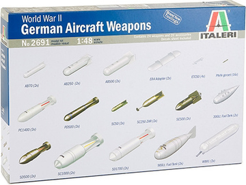 Italeri doplňky - WWII němecné letecké zbraně (1:48) / IT-2691