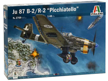 Italeri Junkers JU 87 B-2/R-2 Picchiatello (1:48) Italeri Junkers JU 87 B-2/R-2 Picchiatello (1:48) / IT-2769