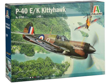 Italeri Curtiss P-40E/K Kittyhawk (1:48) Italeri Curtiss P-40E/K Kittyhawk (1:48) / IT-2795