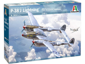 Italeri Lockheed P-38J E.T.O. (1:48) Italeri Lockheed P-38J E.T.O. (1:48) / IT-2834
