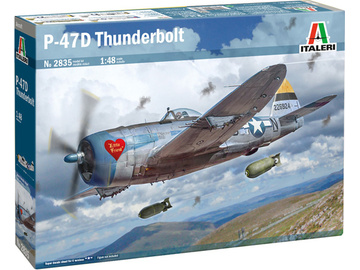 Italeri P-47D Thunderbolt (E.T.O.) (1:48) Italeri P-47D Thunderbolt (E.T.O.) (1:48) / IT-2835