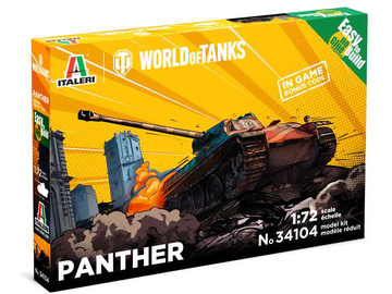 Italeri Easy to Build World of Tanks - Panther (1:72) / IT-34104