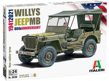 Italeri Willys Jeep MB (1:24) / IT-3635