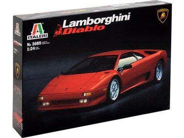 Italeri Lamborghini Diablo (1:24) Italeri Lamborghini Diablo (1:24) / IT-3685
