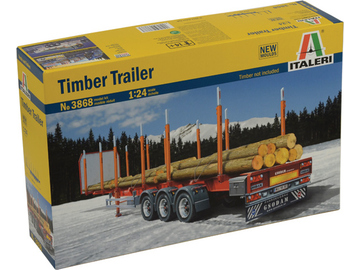 Italeri TIMBER TRAILER (1:24) Italeri TIMBER TRAILER (1:24) / IT-3868