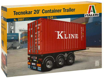 Italeri Tecnokar 20 Container Trailer (1:24) Italeri Tecnokar 20 Container Trailer (1:24) / IT-3887