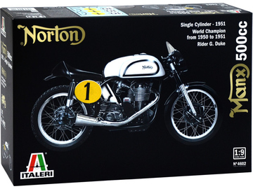 Italeri NORTON MANX 500cc 1951 (1:9) Italeri NORTON MANX 500cc 1951 (1:9) / IT-4602