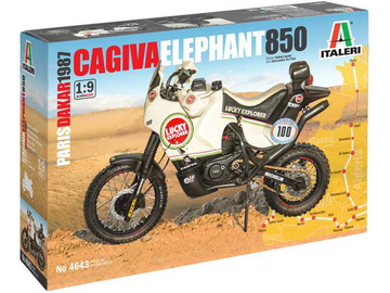 Italeri Cagiva Elephant 850 Paris-Dakar 1987 (1:9) / IT-4643