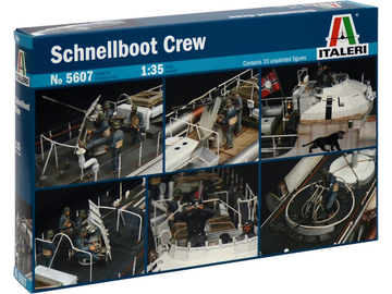 Italeri figurky - SCHNELLBOOT CREW (1:35) / IT-5607