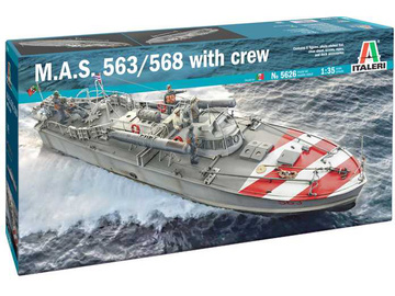 Italeri M.A.S. 563/568 s posádkou (1:35) / IT-5626