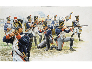 Italeri figurky - FRENCH LINE INFANTRY (NAP.WARS) (1:72) Italeri figurky - FRENCH LINE INFANTRY (NAP.WARS) (1:72) / IT-6002