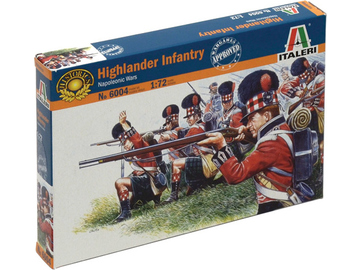 Italeri figurky - Napol. Wars: Highlander Infantry (1815) (1:72) / IT-6004