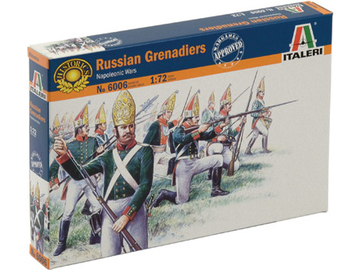 Italeri figurky - NAPOL.WARS: RUSSIAN GRENADIERS (1:72) / IT-6006