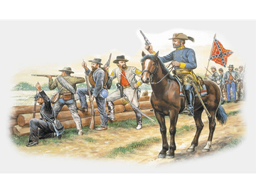 Italeri figurky - Konfederační vojsko (americká občanská válka) (1:72) / IT-6014
