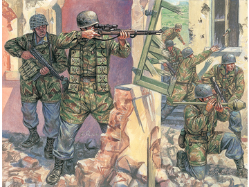 Italeri figurky - WWII - GERMAN PARATROOPERS (1:72) / IT-6045