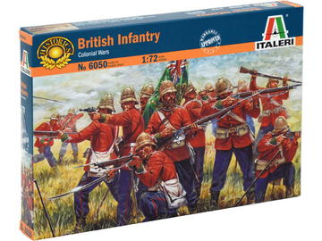Italeri figurky - ZULU WARS - BRITISH INFANTRY (1:72) / IT-6050