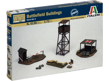 Italeri diorama - BATTLEFIELD BUILDINGS (1:72) / IT-6130