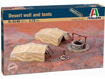 Italeri diorama - Desert Well and Tents (1:72) / IT-6148
