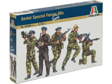 Italeri figurky - Soviet Special Forces "SPETSNAZ" (1980s) (1:72) / IT-6169