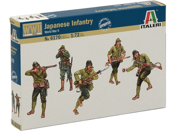 Italeri figurky - WWII JAPANASE INFANTRY (1:72) / IT-6170