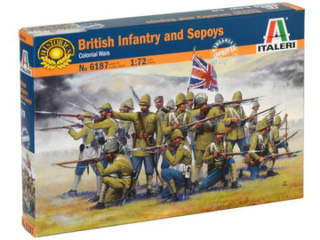 Italeri figurky - Britská pěchota a Sepoys (1:72) / IT-6187