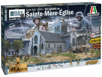Italeri Bitva o Normadii: Saint-Mere-Église 6 června 1944 (1:72) / IT-6199