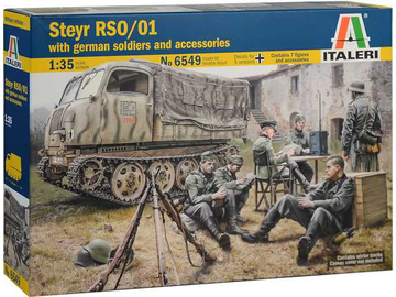 Italeri Steyr RSO/01 s německými vojáky (1:35) Italeri Steyr RSO/01 s německými vojáky (1:35) / IT-6549