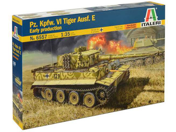 Italeri PzKpfw VI Tiger Ausf.E dřívější produkce (1:35) / IT-6557