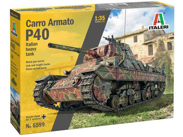 Italeri Carro Armato P40 (1:35) Italeri Carro Armato P40 (1:35) / IT-6599