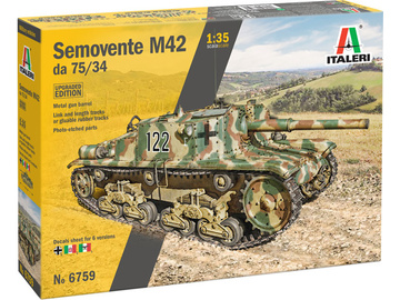 Italeri Semovente M42 da 75/34 Upgrade Edition (1:35) Italeri Semovente M42 da 75/34 Upgrade Edition (1:35) / IT-6759