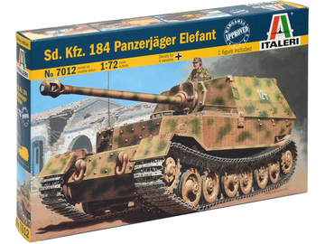 Italeri Sd. Kfz. 184 Panzerjager Elefant (1:72) Italeri Sd. Kfz. 184 Panzerjager Elefant (1:72) / IT-7012