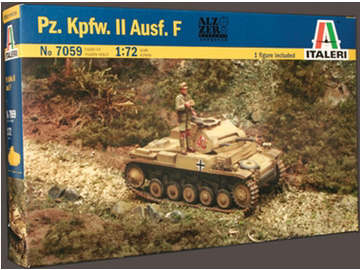 Italeri Pz.Kpfw. II Ausf. F (1:72) / IT-7059