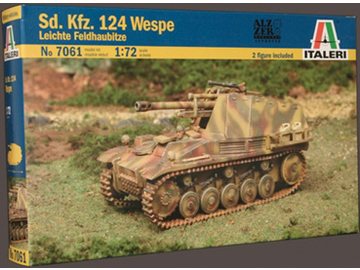 Italeri Wespe SdKfz 124 105mm (1:72) Italeri Wespe SdKfz 124 105mm (1:72) / IT-7061